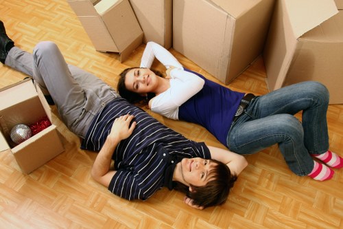Professional movers assisting with Islington home moves